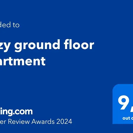 Cozy Ground Floor *